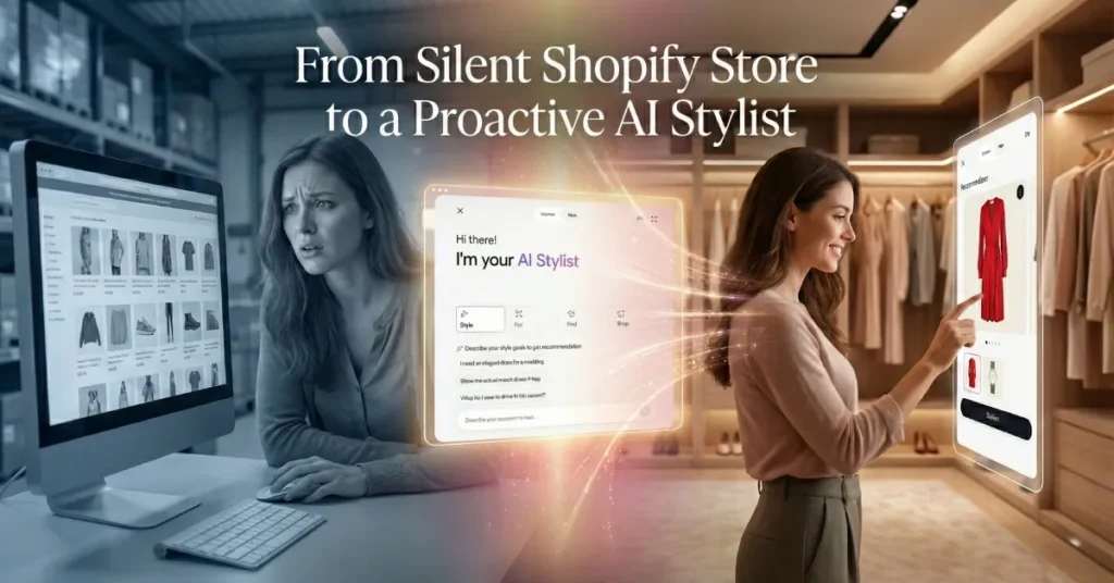From silence shopify store to proactive AI stylist