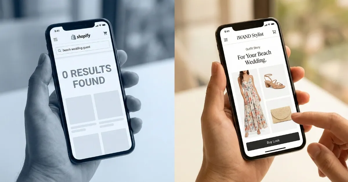 from search to intent on shopify fashion stores
